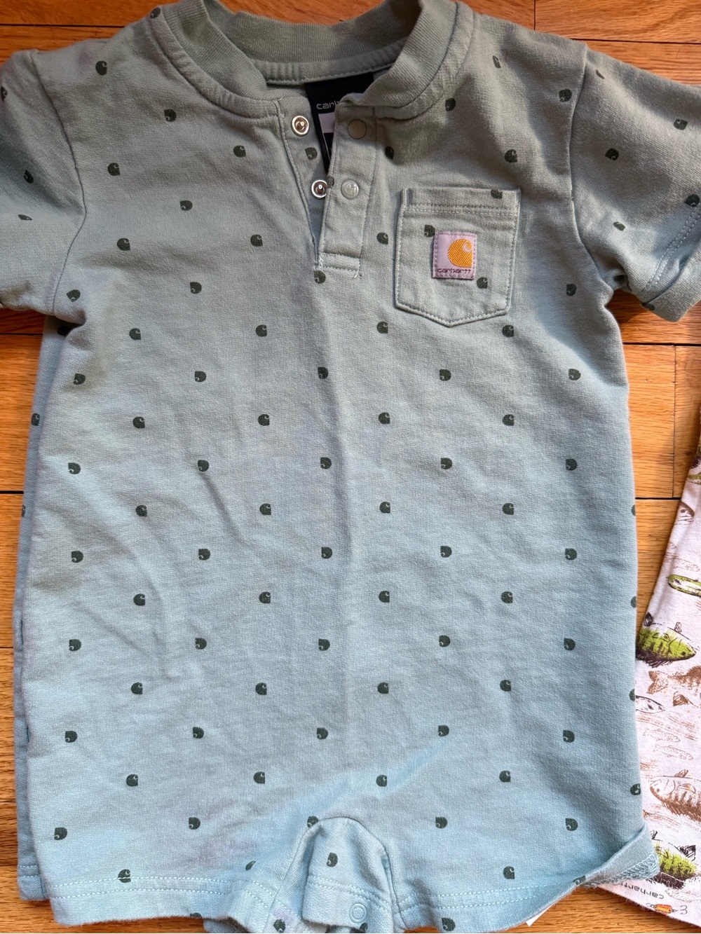 Carhartt Kids Short-Sleeve Romper Bundle - Picture 2 of 7